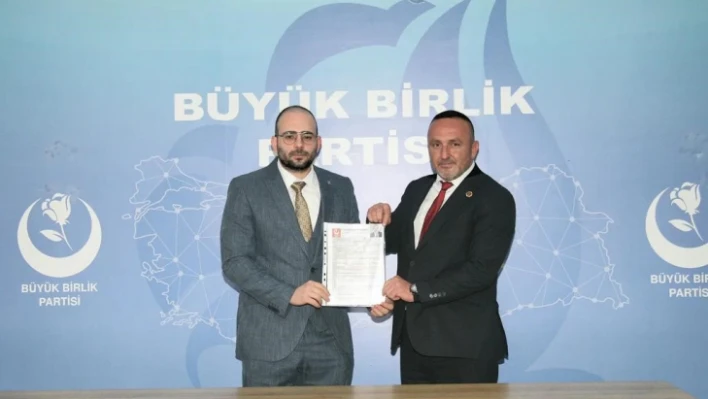 BBP Kartepe İlçe Başkan Yardımcısı istifa edip milletvekili aday adayı oldu