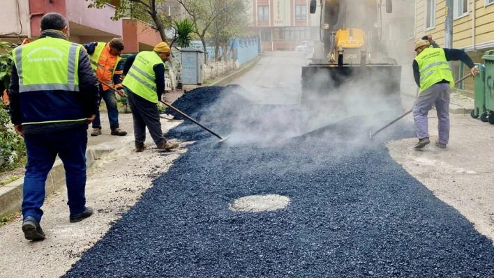 Bir yılda 711 cadde ve sokağa bakım yapıldı