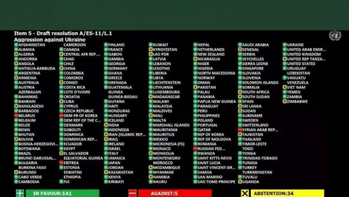 BM'den Rusya'ya kınama  