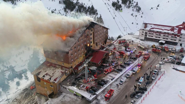 Bolu'da otel yangını: Can kaybı 66'ya yükseldi, 51 yaralı var