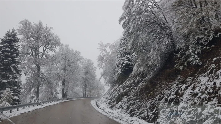 Bolu-Yedigöller yolu ulaşıma kapandı