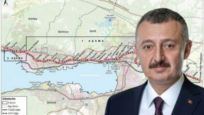 Büyükakın müjdeyi duyurdu: Körfez - Kartepe metro hattının proje ihalesi yapıldı