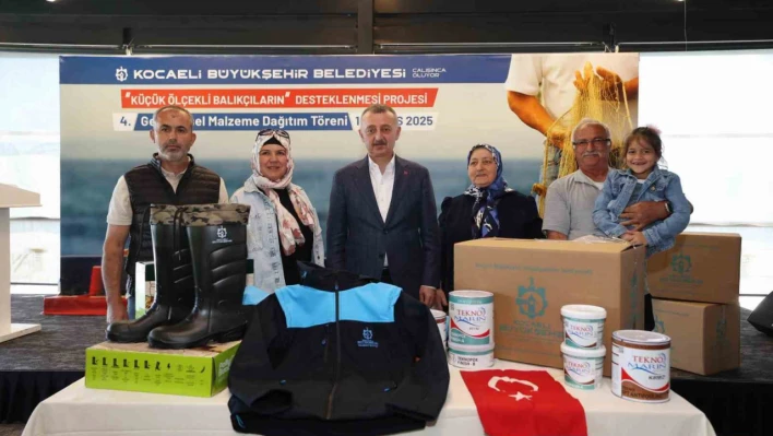 Büyükşehir son 4 yılda bin 229 balıkçıya malzeme desteği verdi