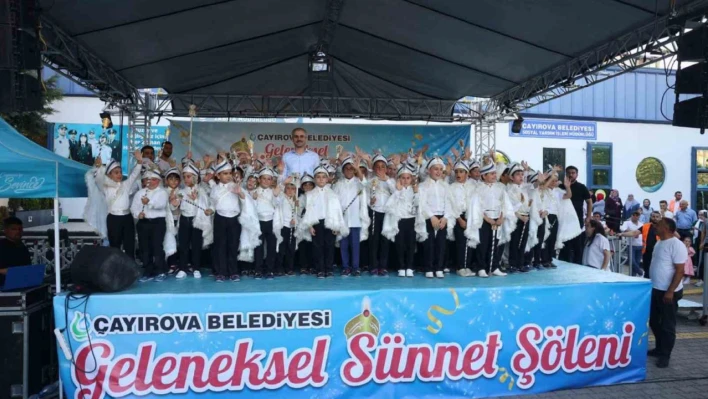 Çayırova'da geleneksel sünnet şöleni heyecanı