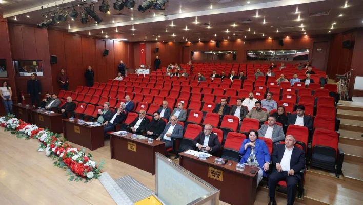 Çayırova'da mayıs ayı meclisi tamamlandı