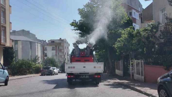 Çayırova'da vektörle mücadele sürüyor