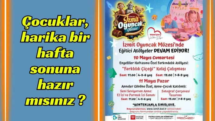 Çocuklar, harika bir hafta sonuna hazır mısınız?