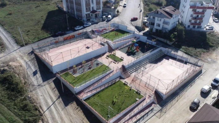 Çocuklar yeni nesil parkları çok sevdi