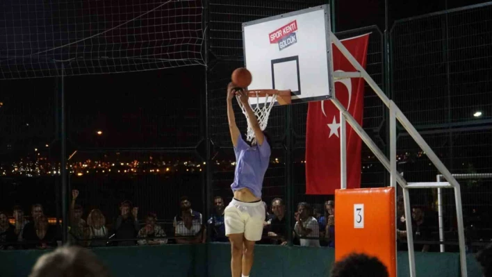 Değirmendere Sahili'ni bu kez sokak basketbolu heyecanı saracak