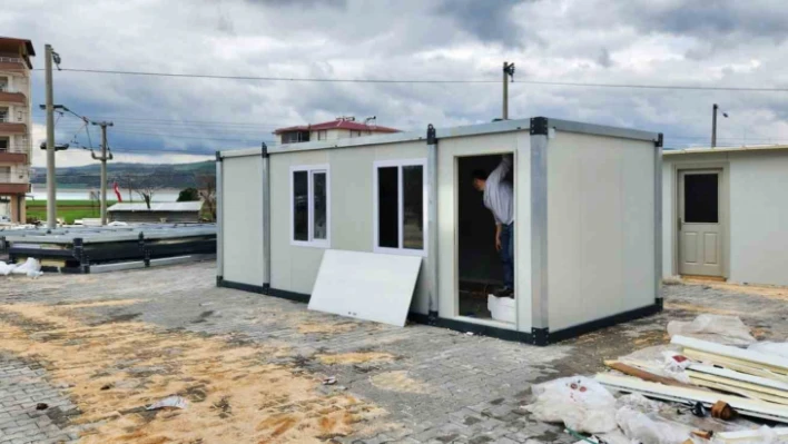Depremin vurduğu Pazarcık'a 'Kocaeli Çarşısı' inşa ediliyor
