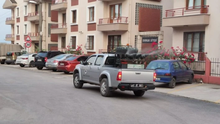 Derince Belediyesi'nden sivri sinekle etkin mücadele