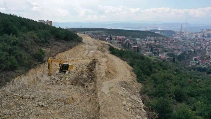 Dilovası Hastane Yolu'nda sondaj çalışması bitti