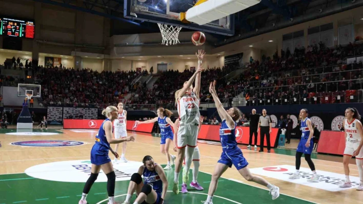 FIBA Kadınlar Avrupa Şampiyonası Grup Elemeleri: Türkiye: 83 - İzlanda: 76