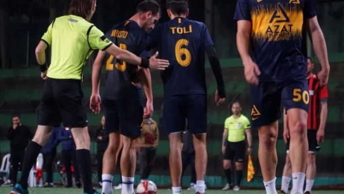 Geleneksel futbol turnuvasının şampiyonu onlar oldu