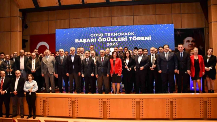 GOSB Teknopark Başarı Ödülleri sahiplerini buldu