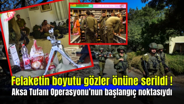 Hamas-İsrail çatışmalarının başladığı Nir Oz görüntülendi