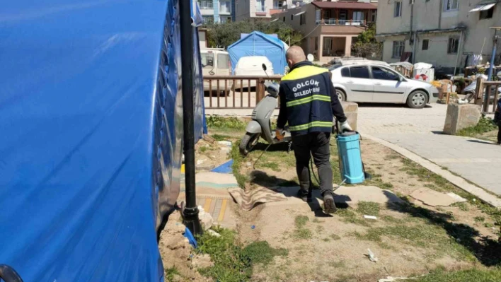 Hatay'ın dezenfeksiyon işlemleri Gölcük Belediyesi'ne emanet