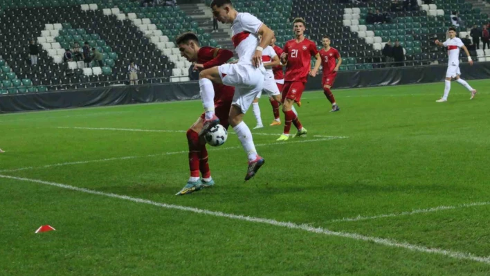 Hazırlık Maçı: Türkiye U21: 1 - Sırbistan U21: 2