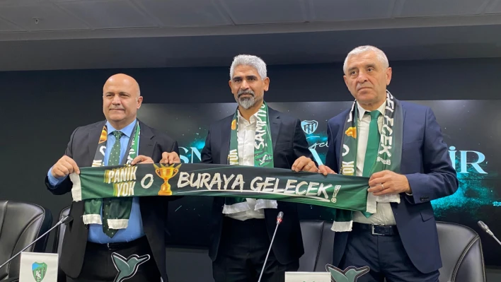 İsmet Taşdemir: 'Kocaelispor için birlikte savaşacağız'