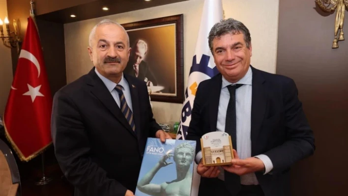 İtalyan heyet Gebze'de