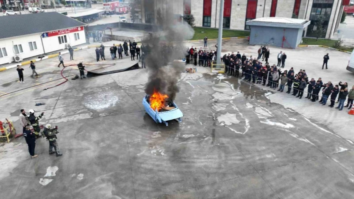 İtfaiyecilere Kocaeli'de önemli eğitim