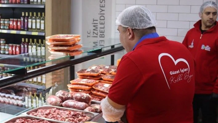 İzmit Belediyesi,Yenişehir'de Halk Et şubesi açıyor