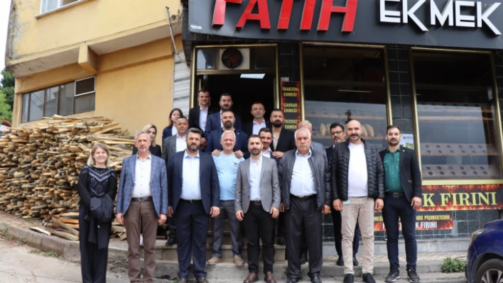 İzmit Belediyesi yöneticileri, Tavşantepe esnafıyla buluştu