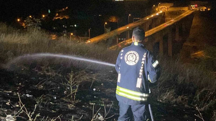 İzmit'te 20 dönümlük alan küle döndü