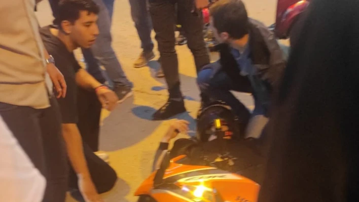 İzmit yeşilova mahallesinde  trafik kazası