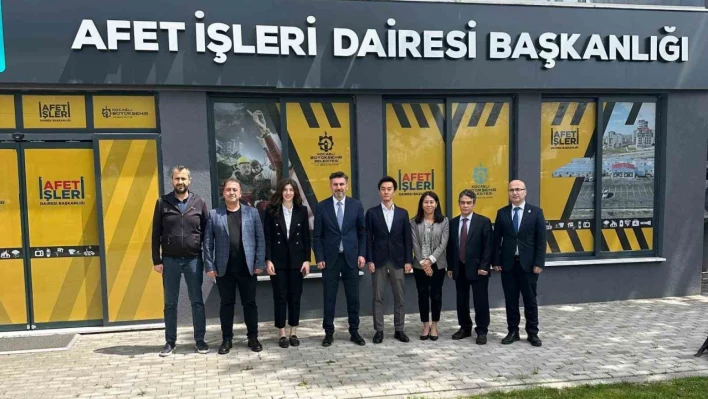 Japon heyetten Kocaeli'ye ziyaret: Afetlere hazırlık masaya yatırıldı