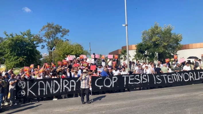 Kandıralılardan ÇED Toplantısı öncesi eylem