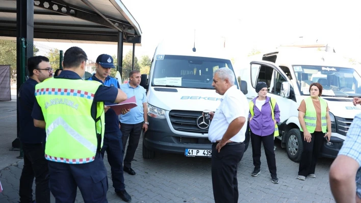 Kartepe'de öğrenciler güvende