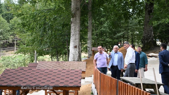 Kartepe'ye yeni mesire alanı