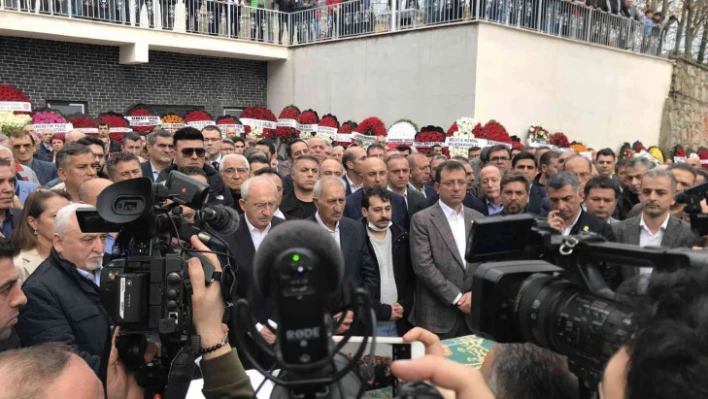Kemal Kılıçdaroğlu'nun kardeşi son yolculuğuna uğurlandı