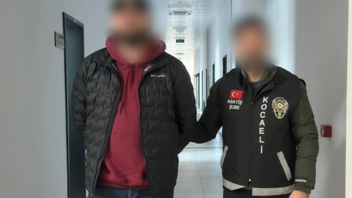 Kırmızı bültenle aranıyordu, Kocaeli'de yakalandı