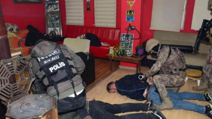 Kocaeli'de 'Kökünü Kurutma Operasyonu'nda 157 şüpheli tutuklandı