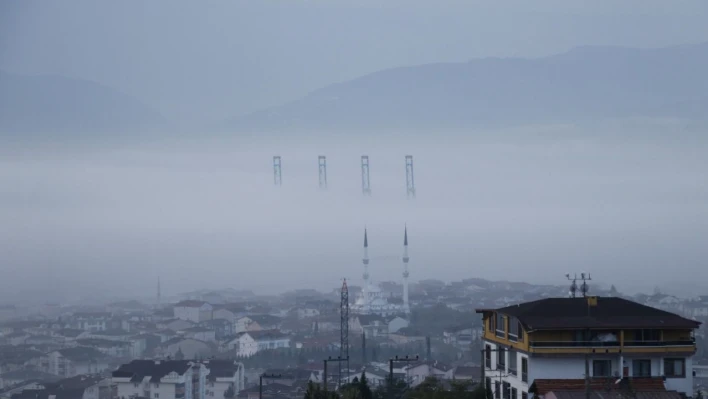 Kocaeli'de sis etkili oldu