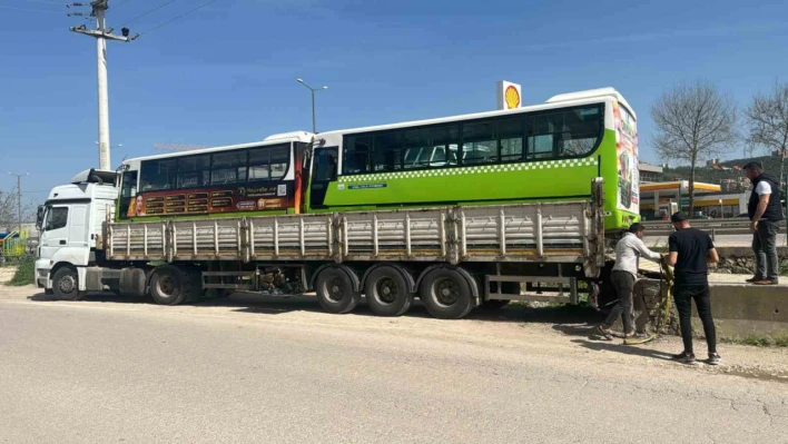 Kocaeli'nin halk otobüsü Şam'da: 'Kocaeli'den Şam'a sefer başlattık'