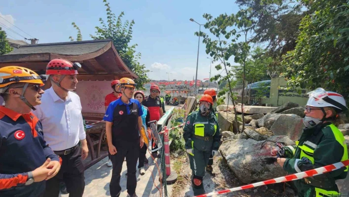 Kocaeli'nin ilk, Türkiye'nin 2. akredite kadın arama kurtarma ekibi