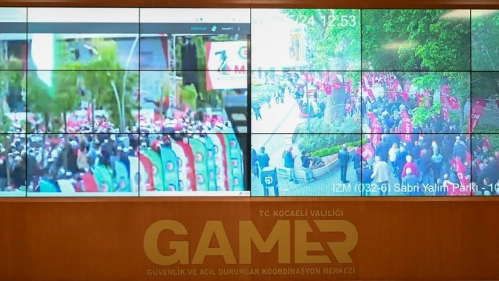 Kocaeli Valisi Yavuz: '1 Mayıs yürüyüşlerini GAMER'den takip ediyoruz'
