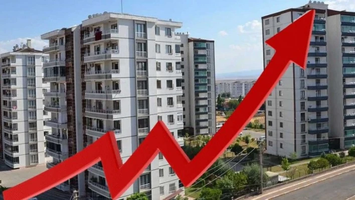 Konut fiyatları Nisan ayında yüzde 121,3 arttı