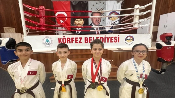 Körfez'de başarılı sporcular yetişiyor