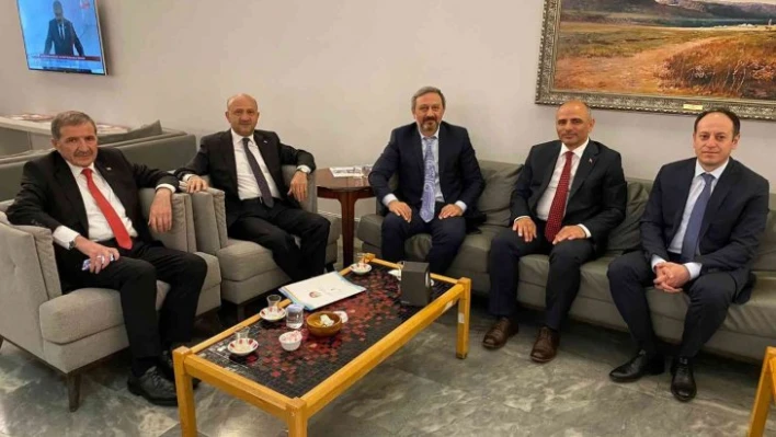 Körfez'in projeleri Ankara'da masaya yatırıldı