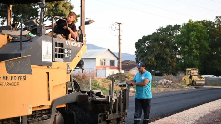 Köseköy sokaklarına yaz asfaltı