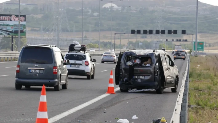 Kuzey Marmara Otoyolu'nda feci kaza: 7 yaralı