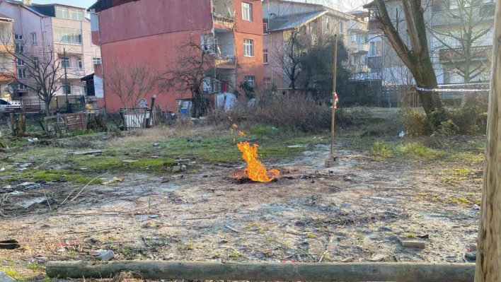 Metan gazı yangını 9. gününde