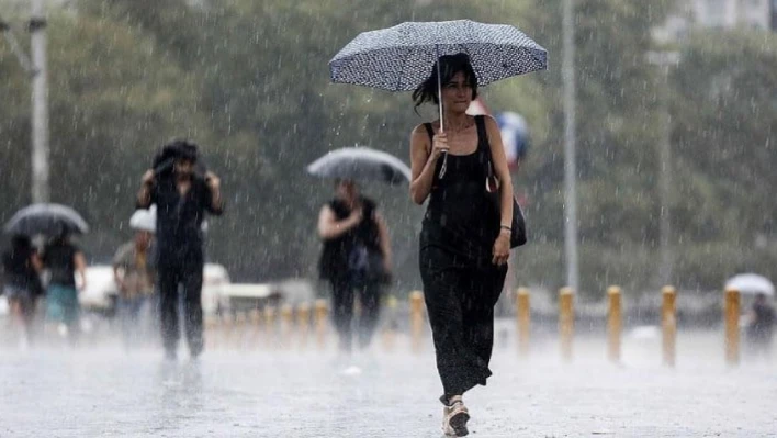 Meteoroloji'den gök gürültülü sağanak yağış uyarısı (14 Ekim 2024 Hava Durumu)