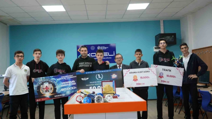 Öğrencilerin su altı robotu birinci oldu: Askeri ve tehlikeli görevlere de uygun