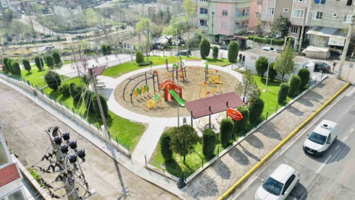 Orhan Alimoğlu Parkı yenilendi