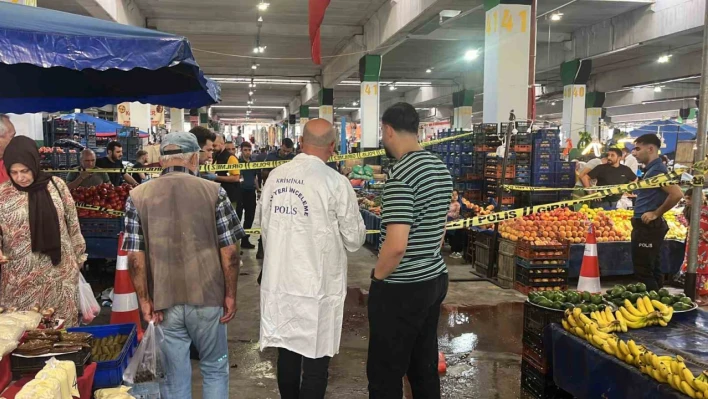 Pazarcı esnafını kalbinden bıçaklayarak öldüren saldırgan yakalandı